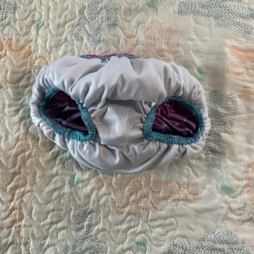 SwimWays Toddler Swim Diaper Reusable 24 Months Mermaid Swim Bottoms